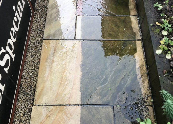 Slab cleaning